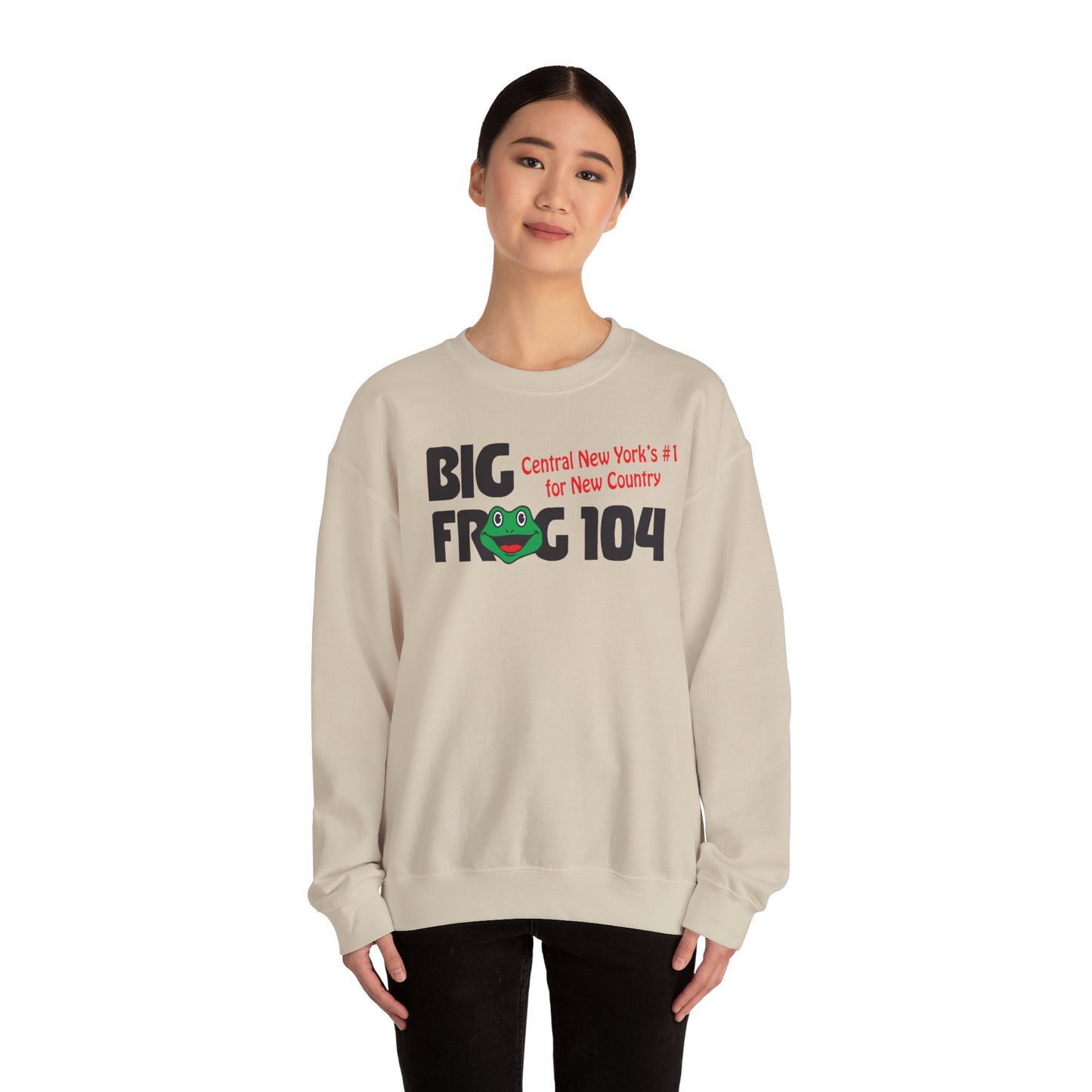 Big Frog 104 Unisex Heavy Blend™ Crewneck Sweatshirt
