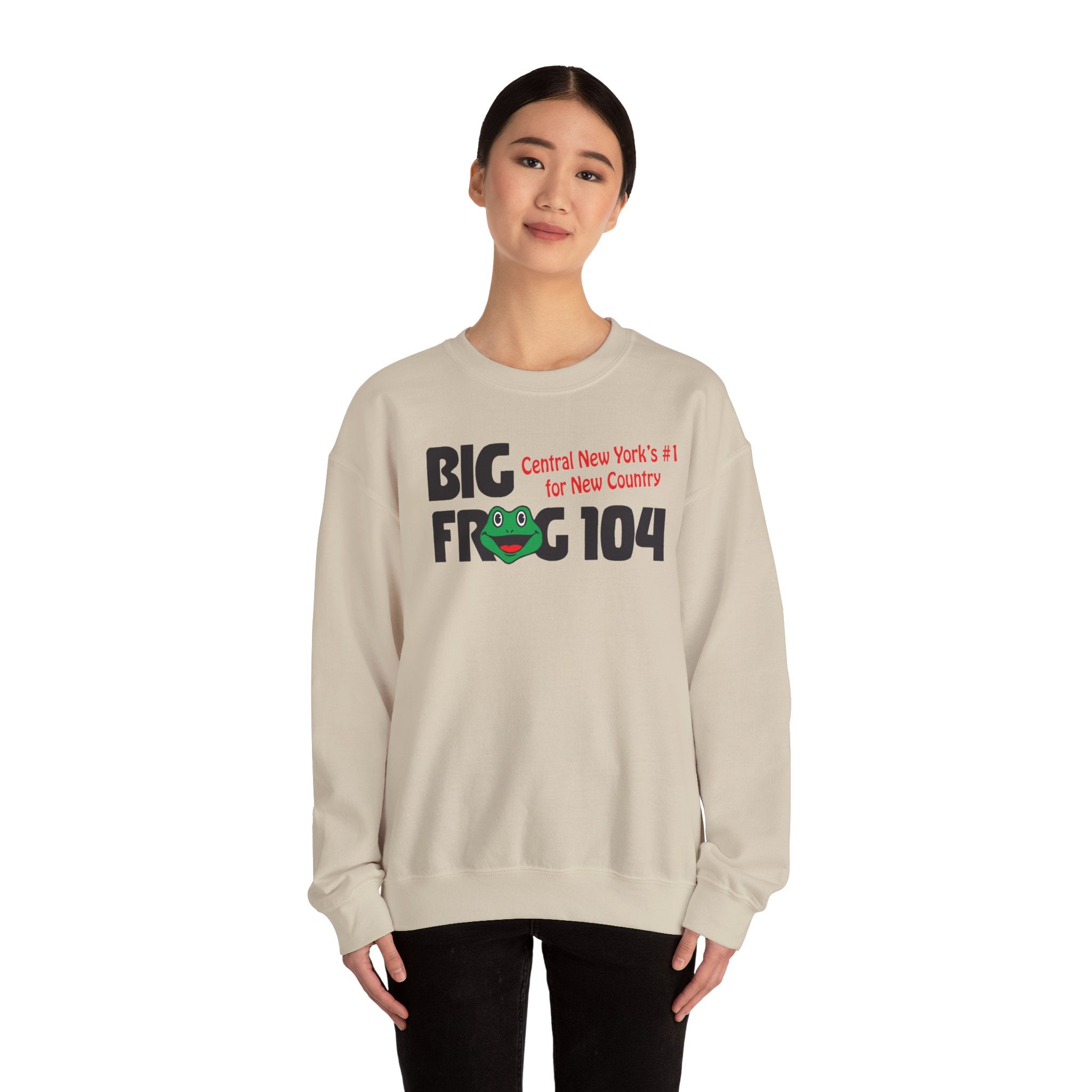 Big Frog 104 Unisex Heavy Blend™ Crewneck Sweatshirt