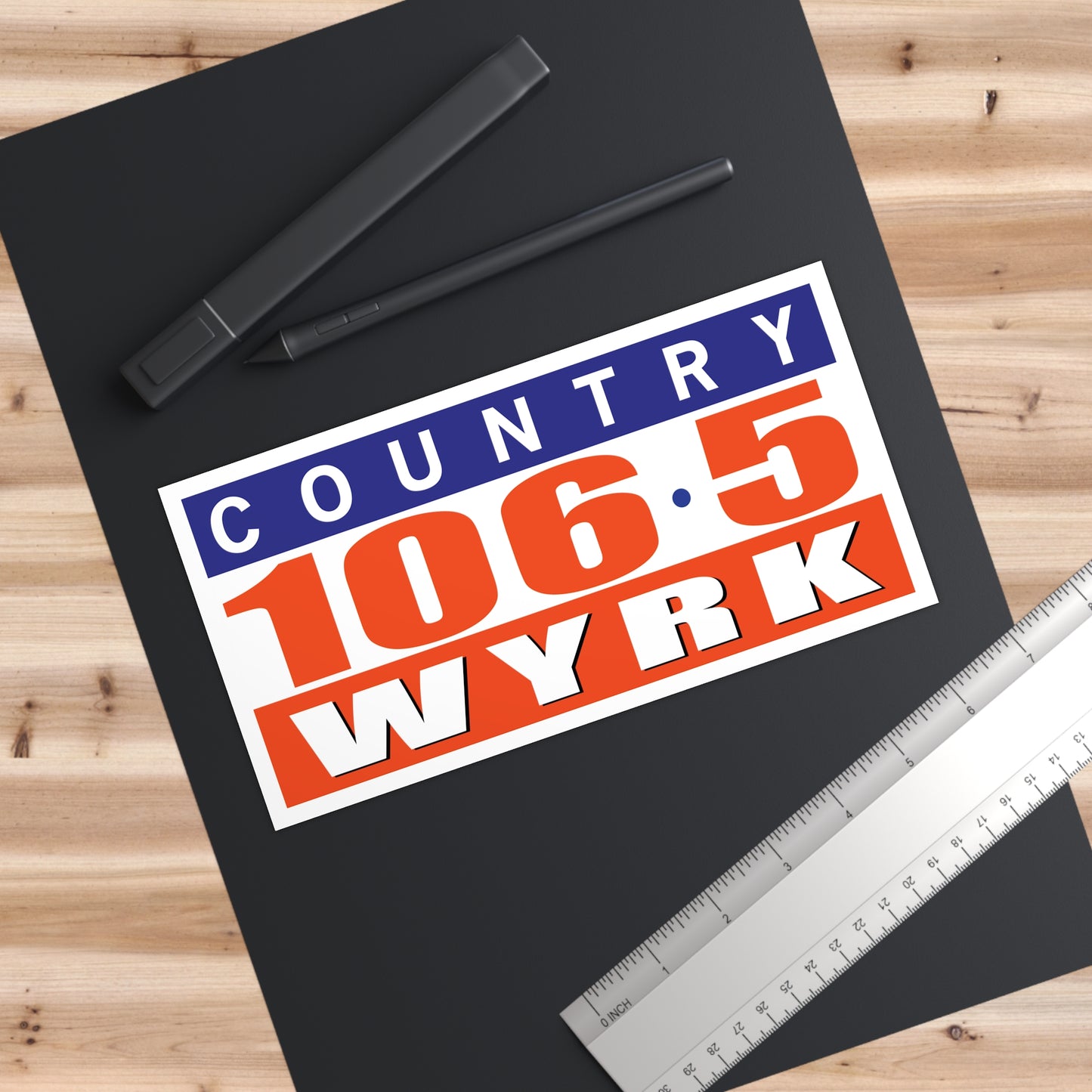 Country 106.5 WYRK Bumper Stickers