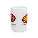 97.3 The Dawg Ceramic Mug, (11oz, 15oz)