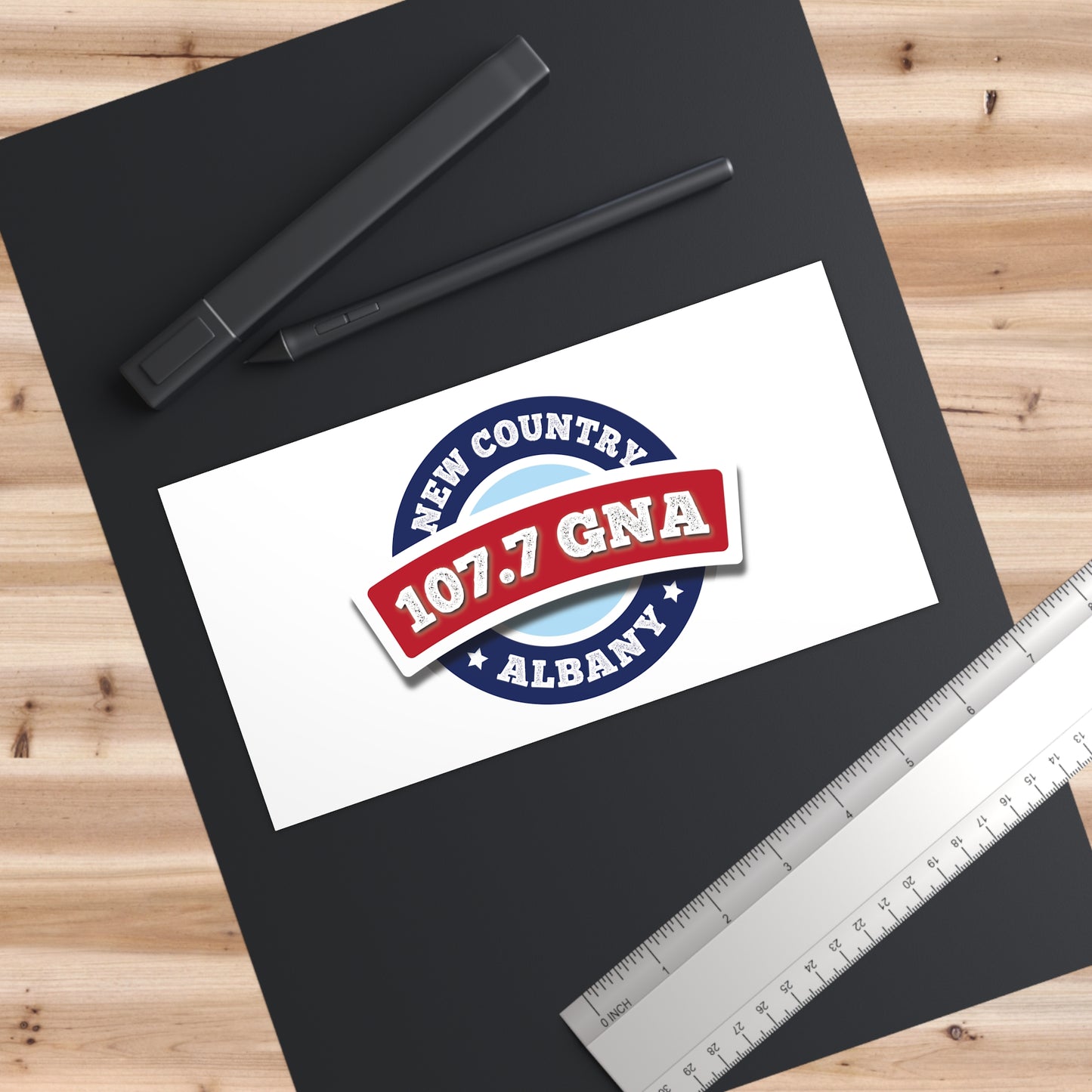 107.7 GNA New Country Bumper Stickers