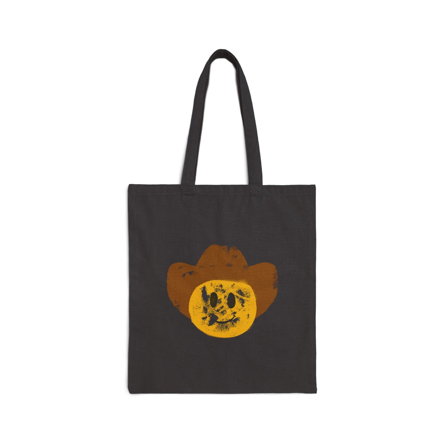 Cowboy Smiley Tote Bag