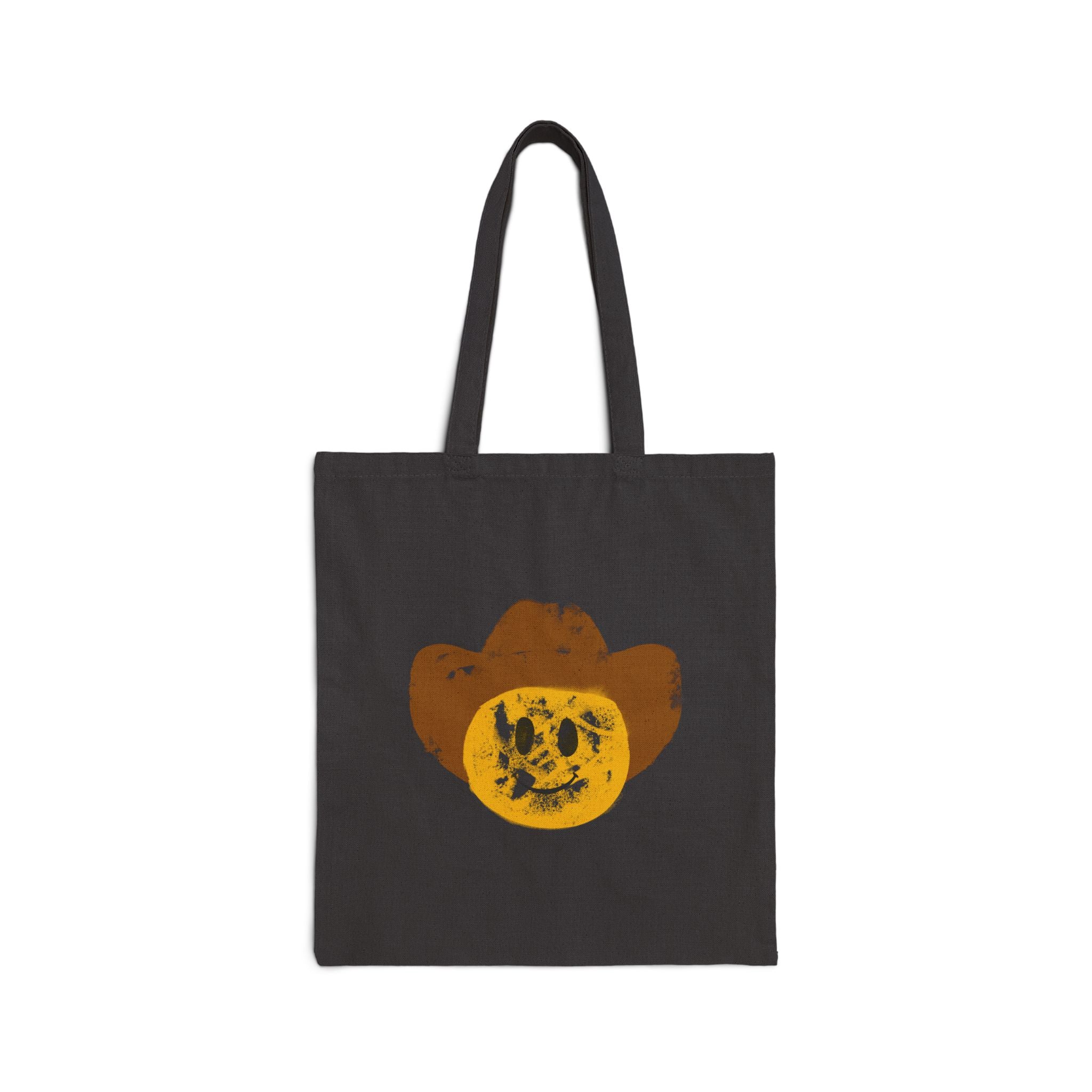 Cowboy Smiley Tote Bag