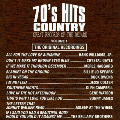 70'S COUNTRY HITS 1 / VARIOUS - 70's Country Hits 1 / Various