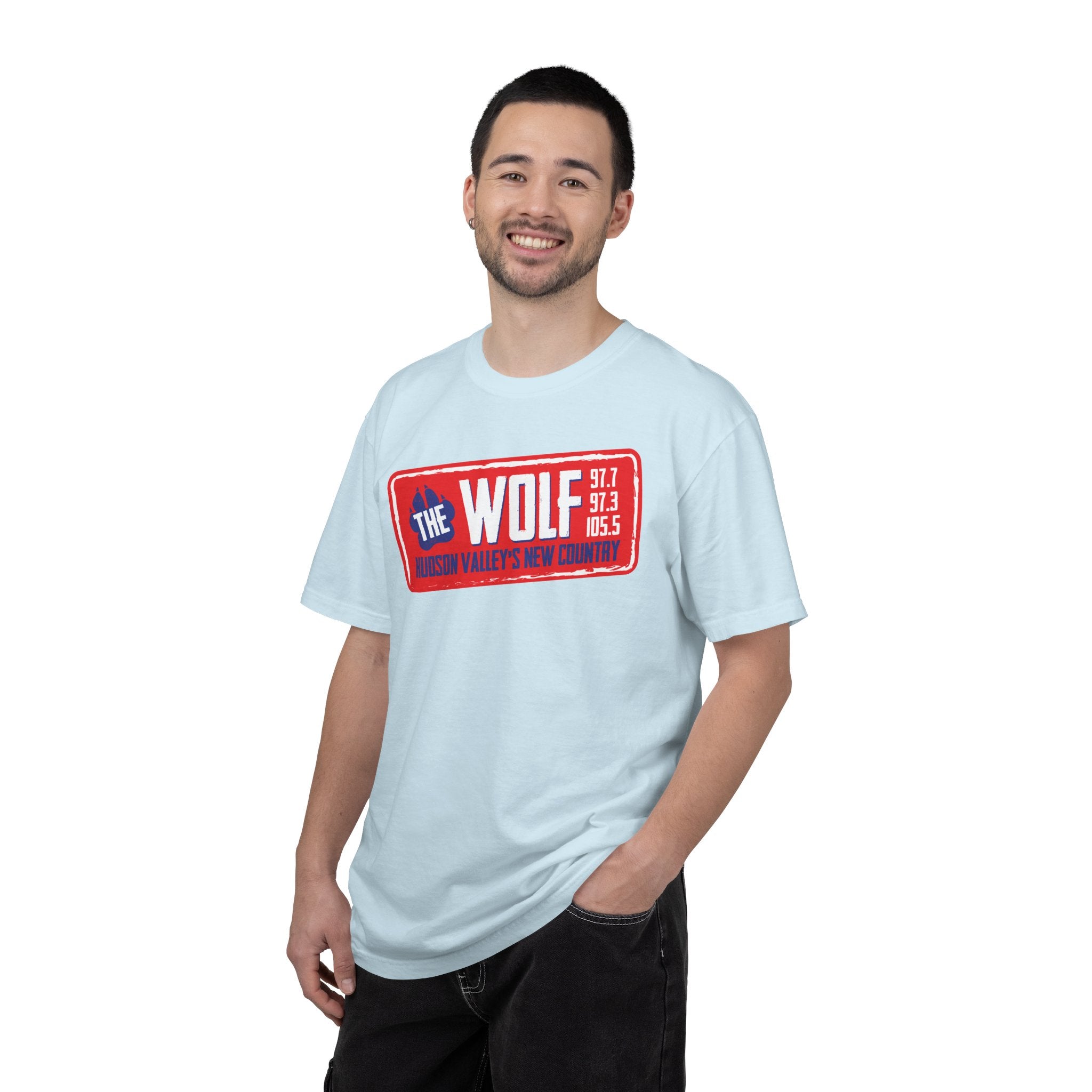 97.7/97.3 The Wolf Unisex Garment-Dyed T-shirt