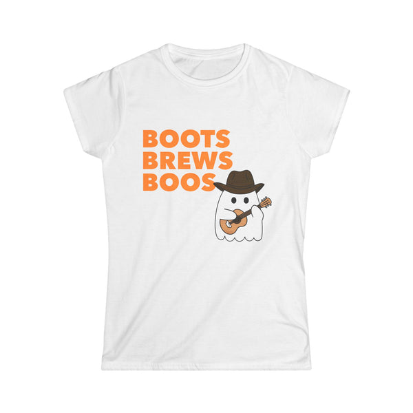 Boots Brews Boos Tee (Women's Fit)