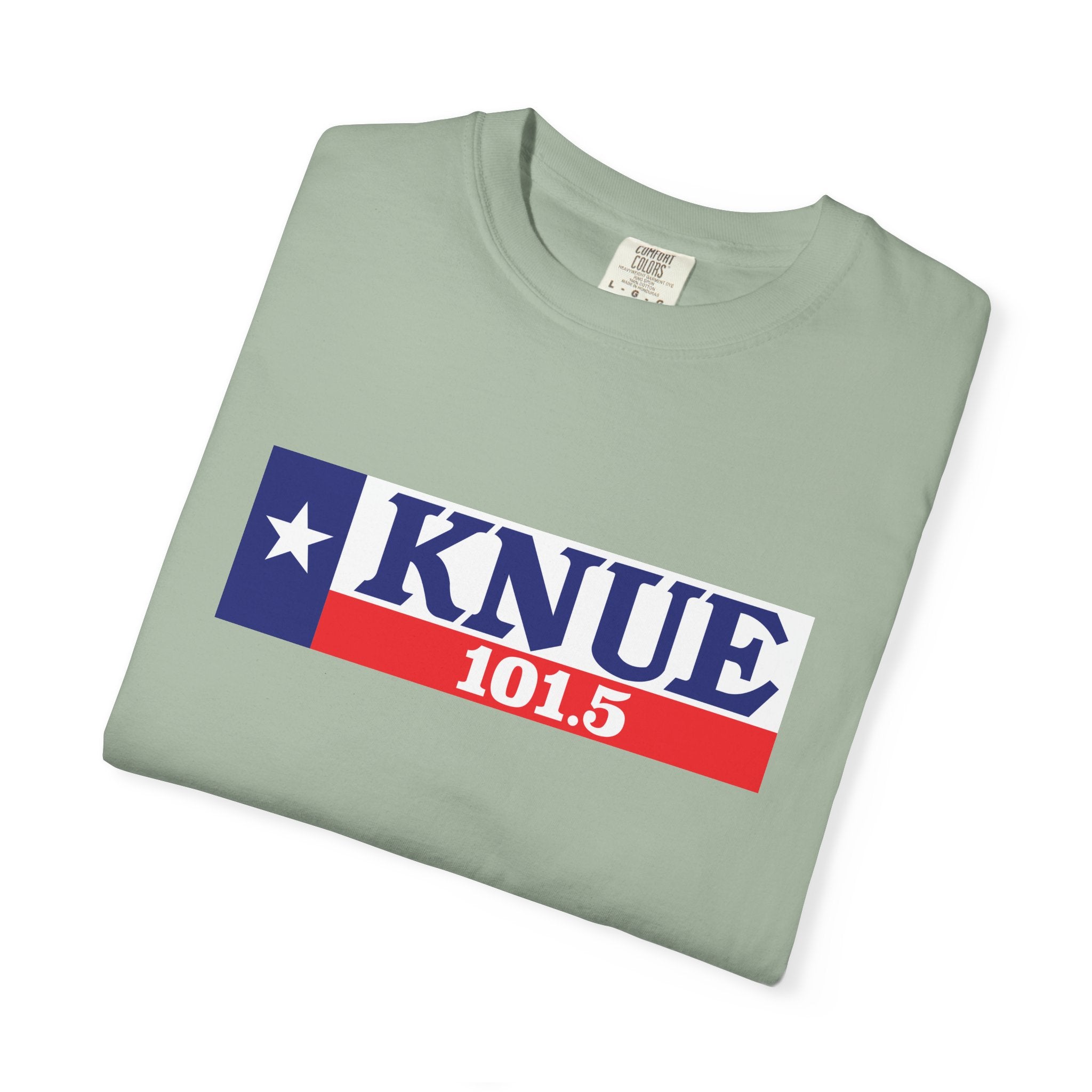 101.5 KNUE Unisex Garment-Dyed T-shirt