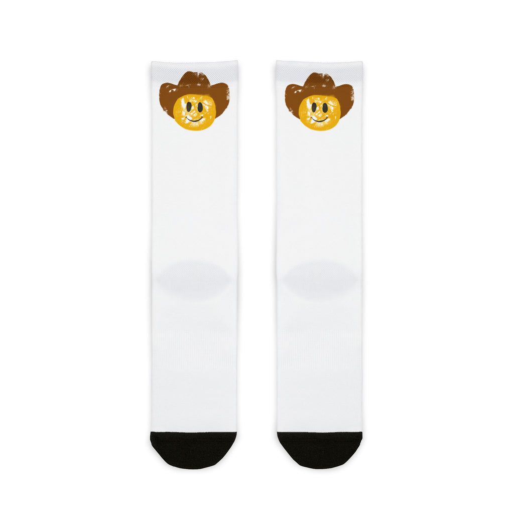 Cowboy Smiley Socks