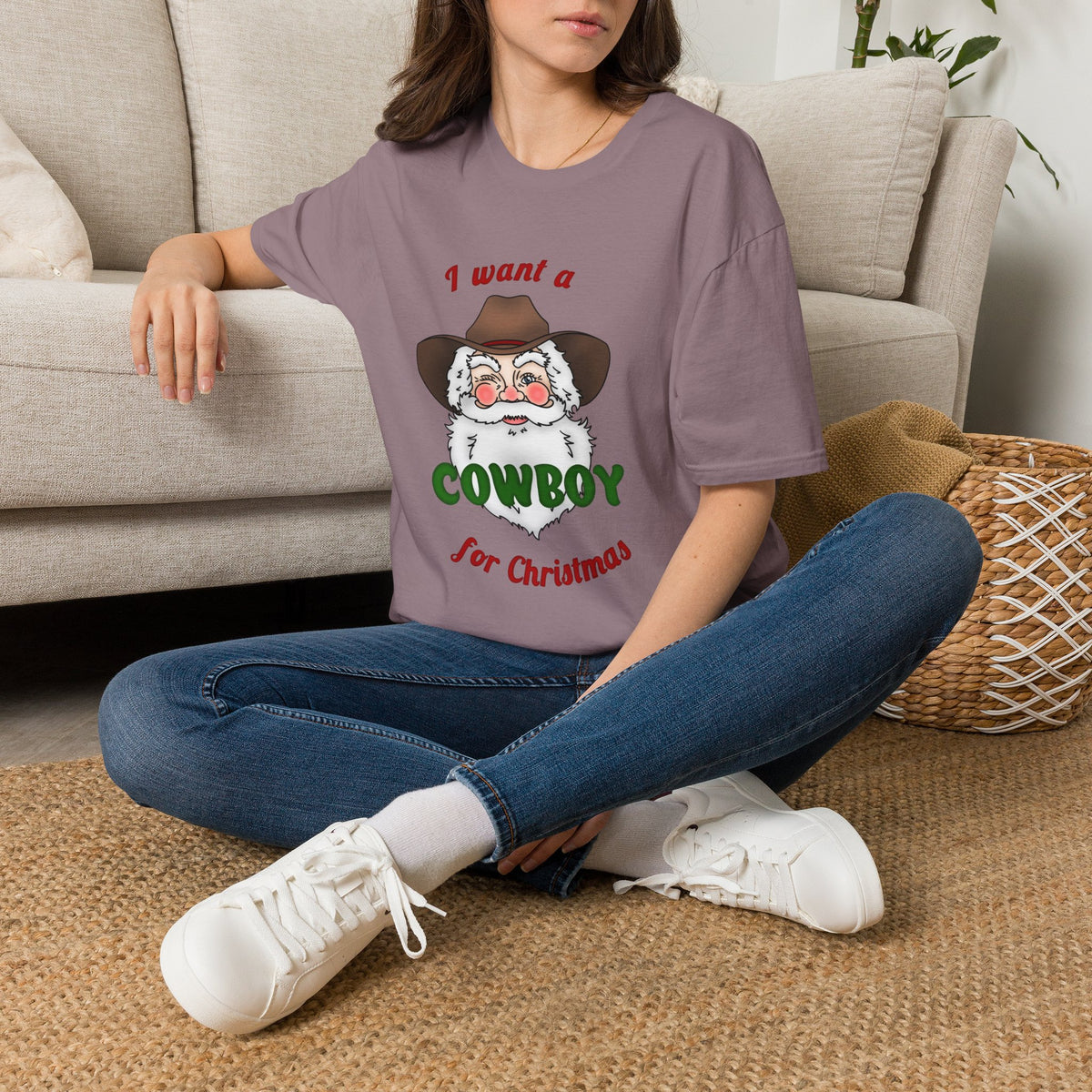 Cowboy Christmas T-Shirt