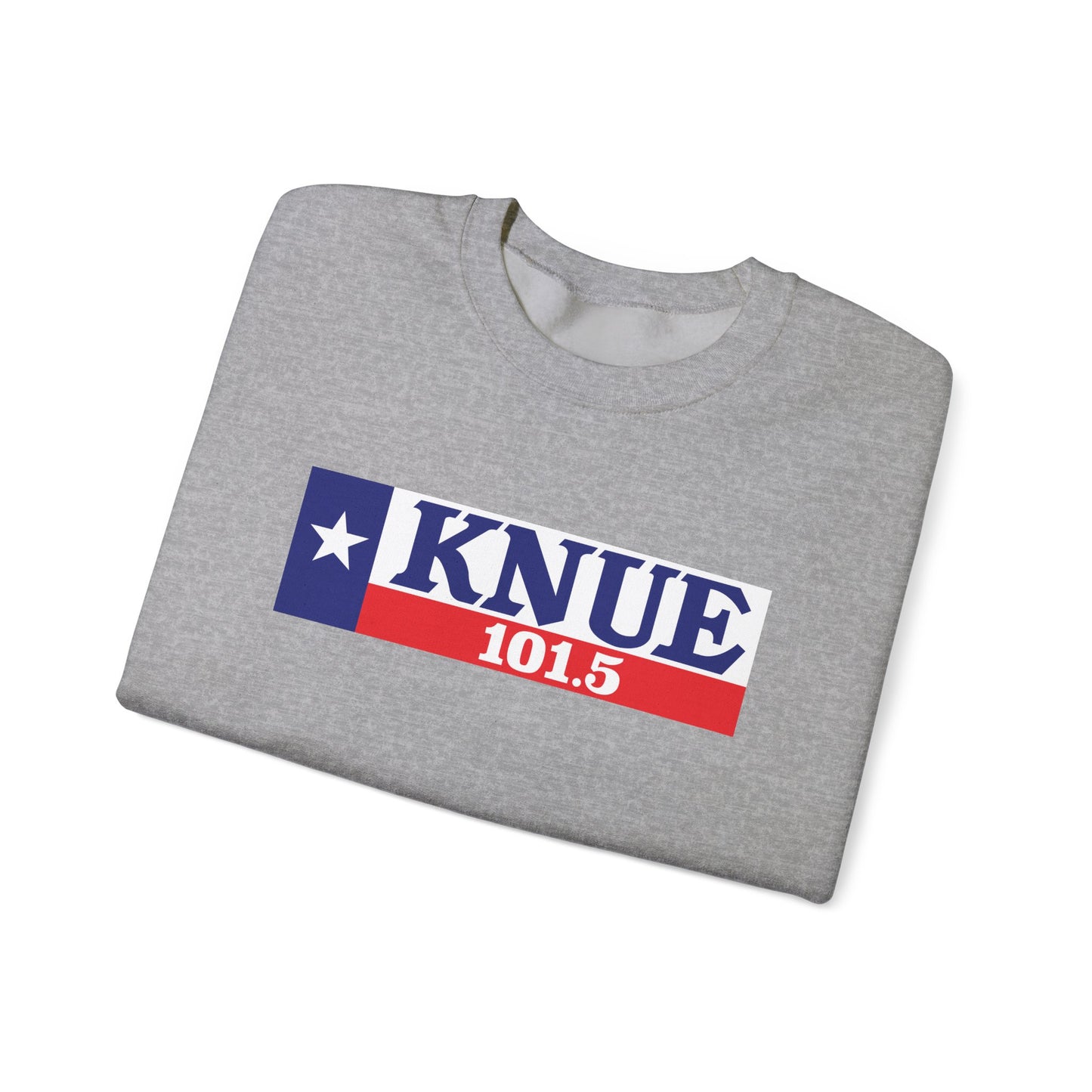 101.5 KNUE Unisex Heavy Blend™ Crewneck Sweatshirt