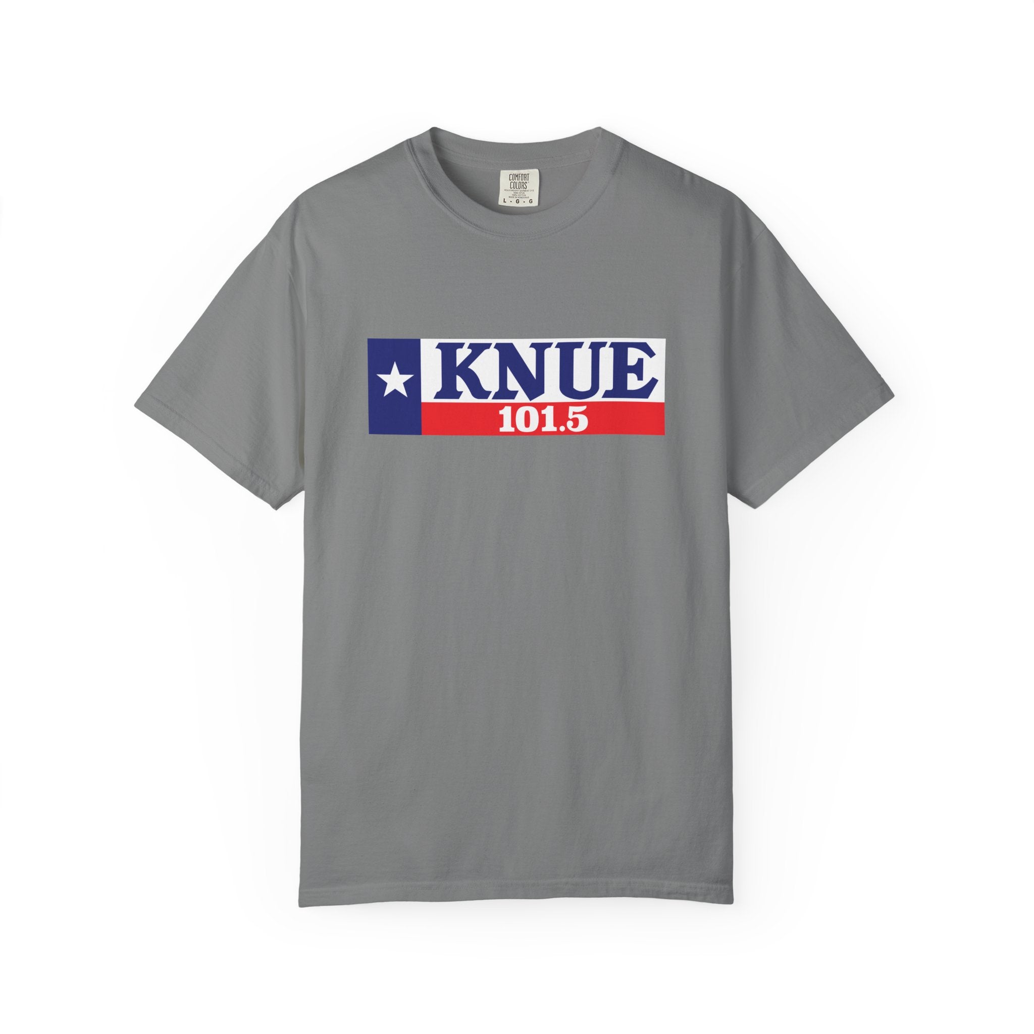 101.5 KNUE Unisex Garment-Dyed T-shirt