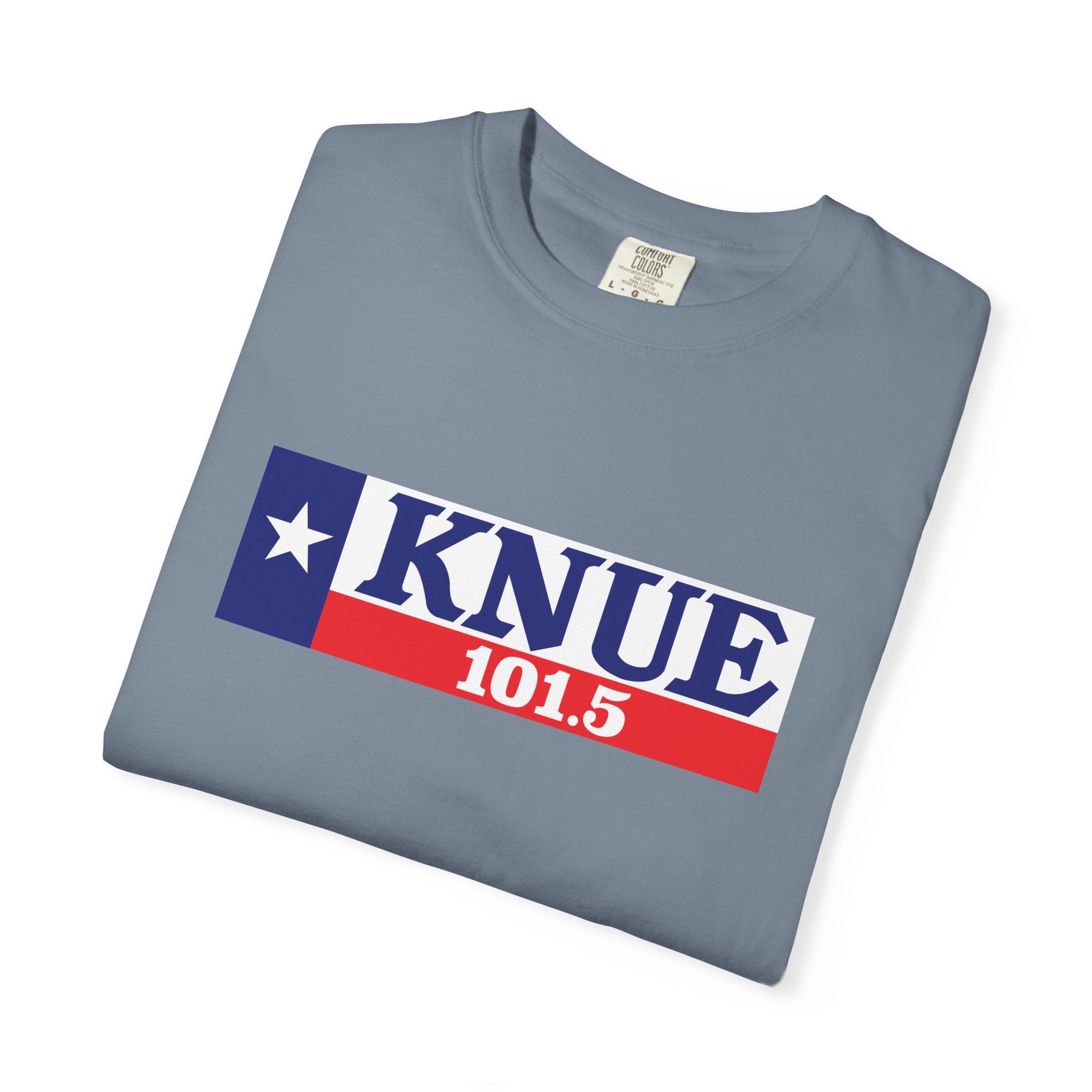 101.5 KNUE Unisex Garment-Dyed T-shirt