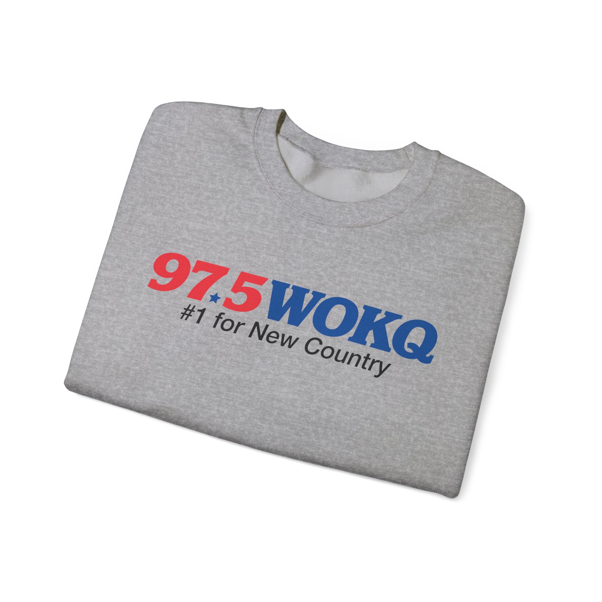 97.5 WOKQ Unisex Heavy Blend™ Crewneck Sweatshirt