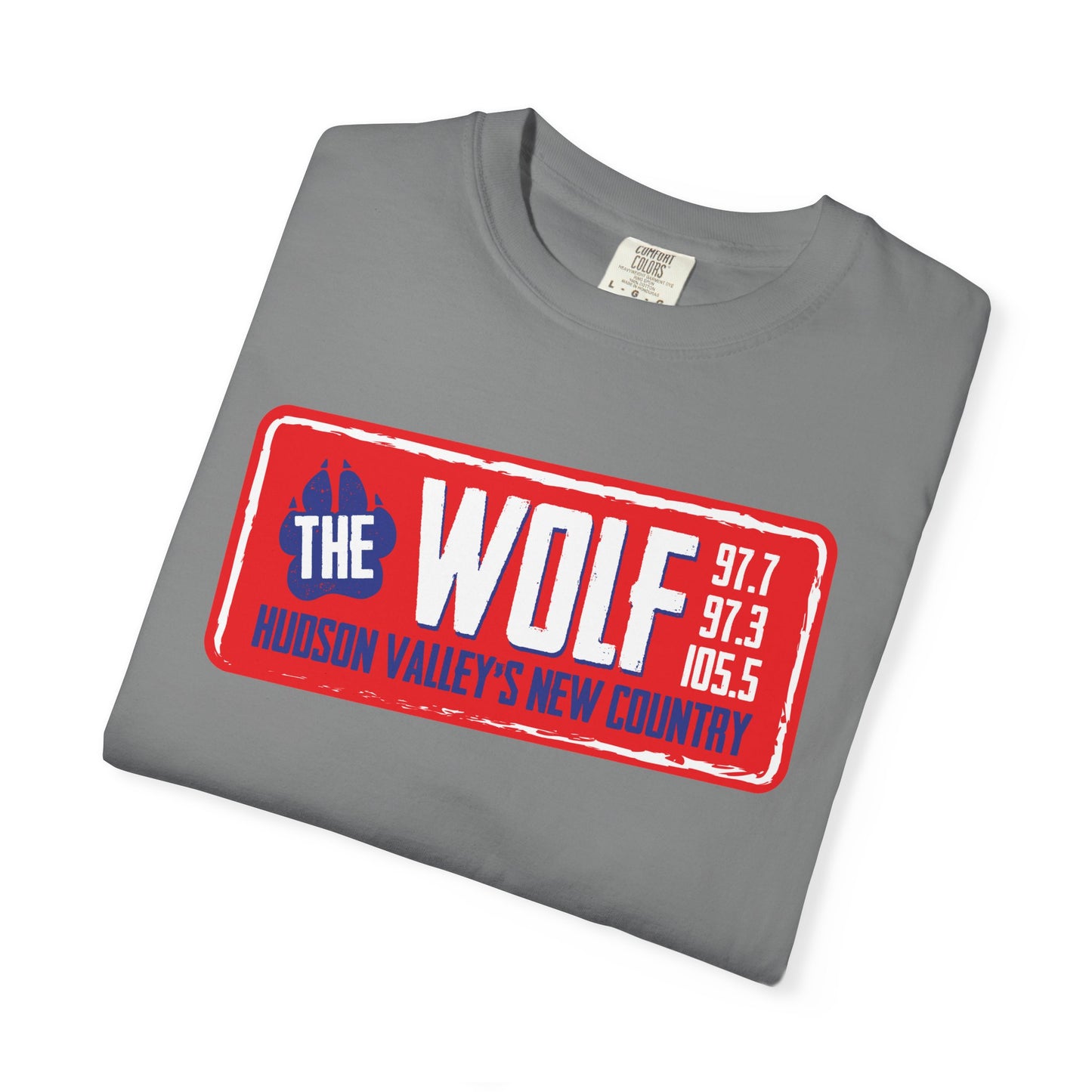 97.7/97.3 The Wolf Unisex Garment-Dyed T-shirt