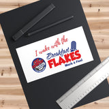 Breakfast Flakes on Cat Country 102.9 KCTR Bumper Stickers