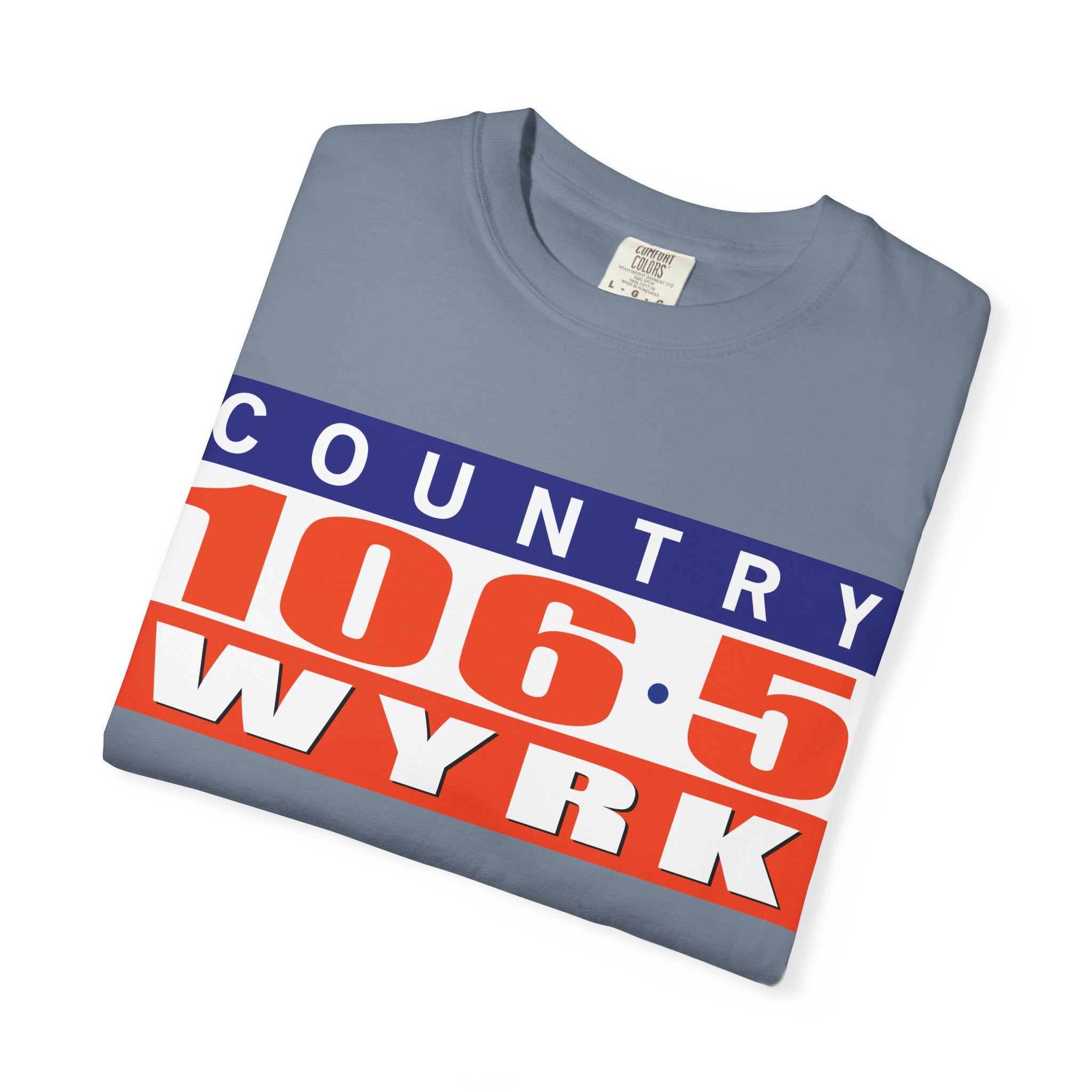 Country 106.5 WYRK Unisex Garment-Dyed T-shirt