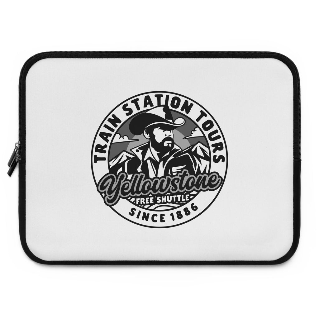 Yellowstone Train Station Tours Laptop Sleeve