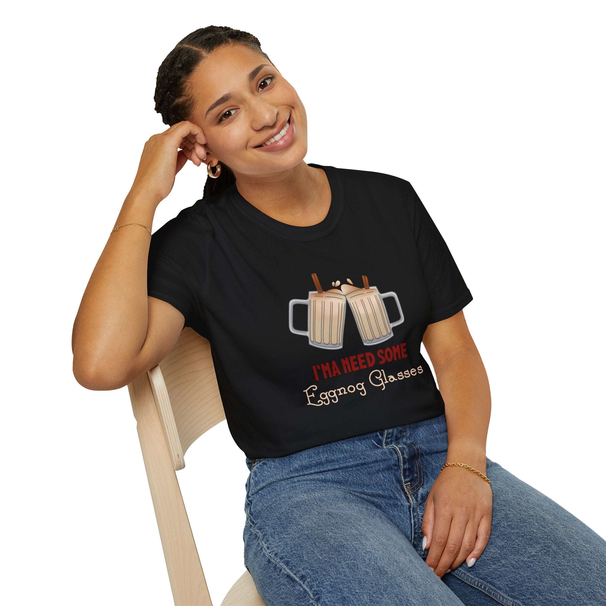 Eggnog Glasses T-Shirt