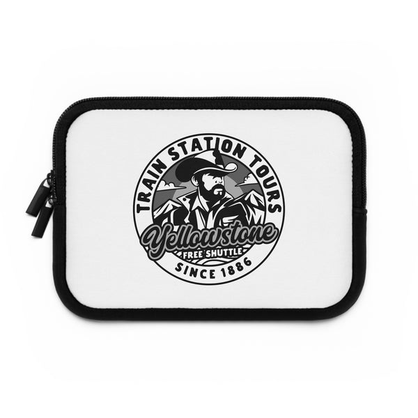 Yellowstone Train Station Tours Laptop Sleeve