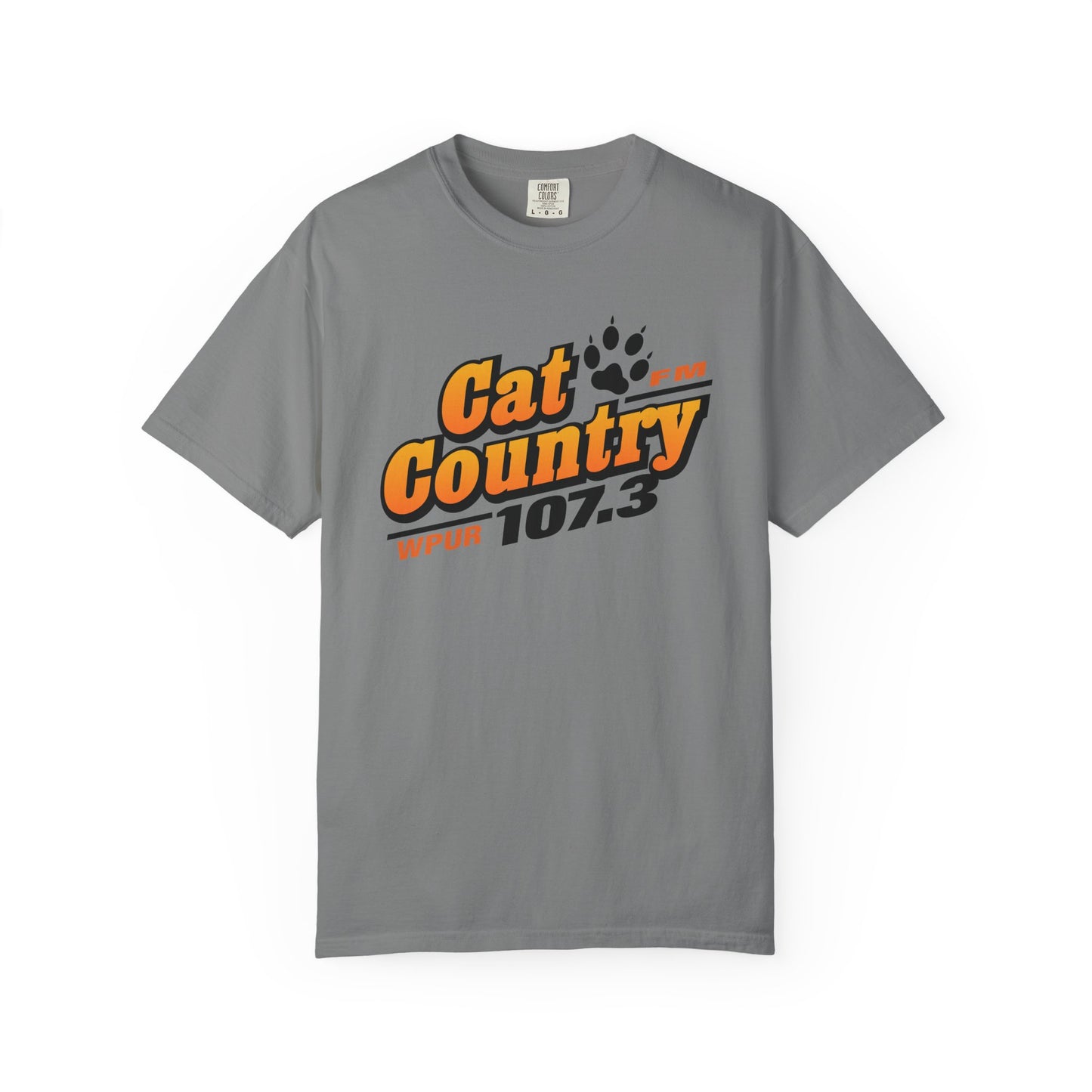 Cat Country 107.3 Unisex Garment-Dyed T-shirt