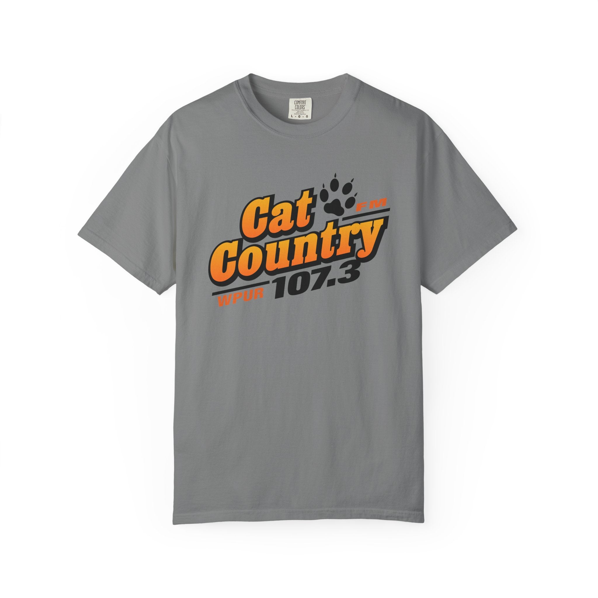 Cat Country 107.3 Unisex Garment-Dyed T-shirt