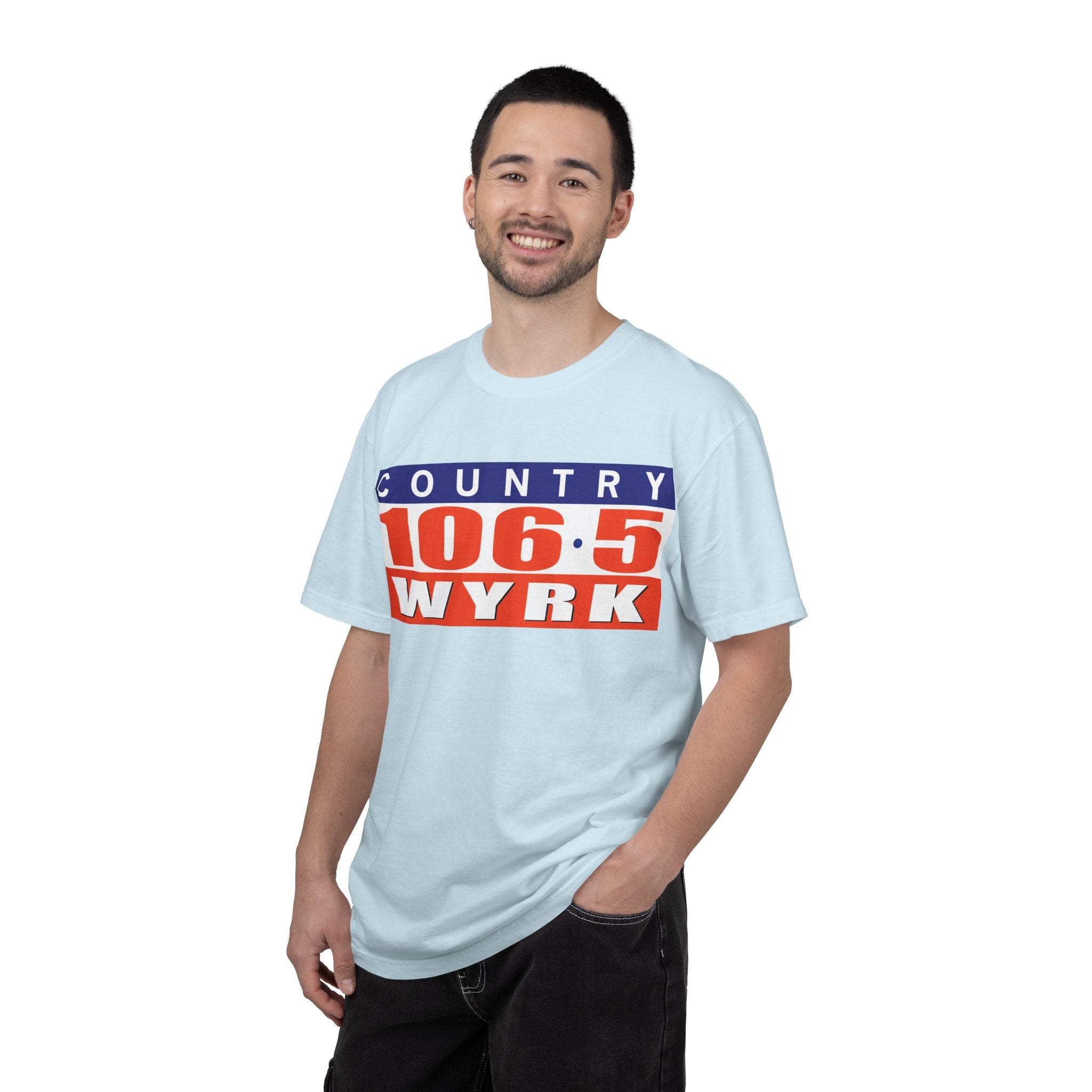 Country 106.5 WYRK Unisex Garment-Dyed T-shirt