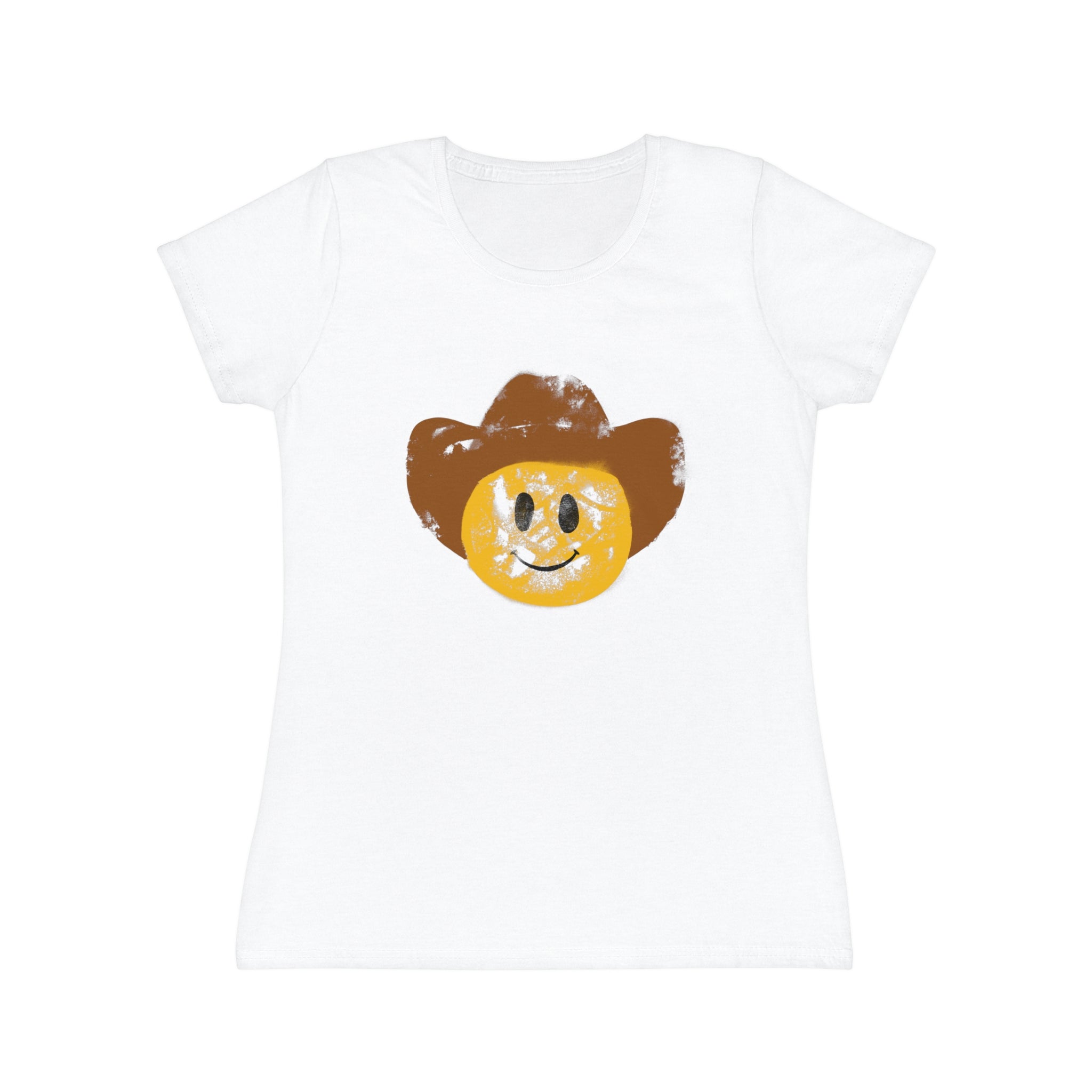 Cowboy Smiley T-Shirt Women's Fit