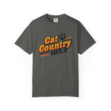 Cat Country 107.3 Unisex Garment-Dyed T-shirt