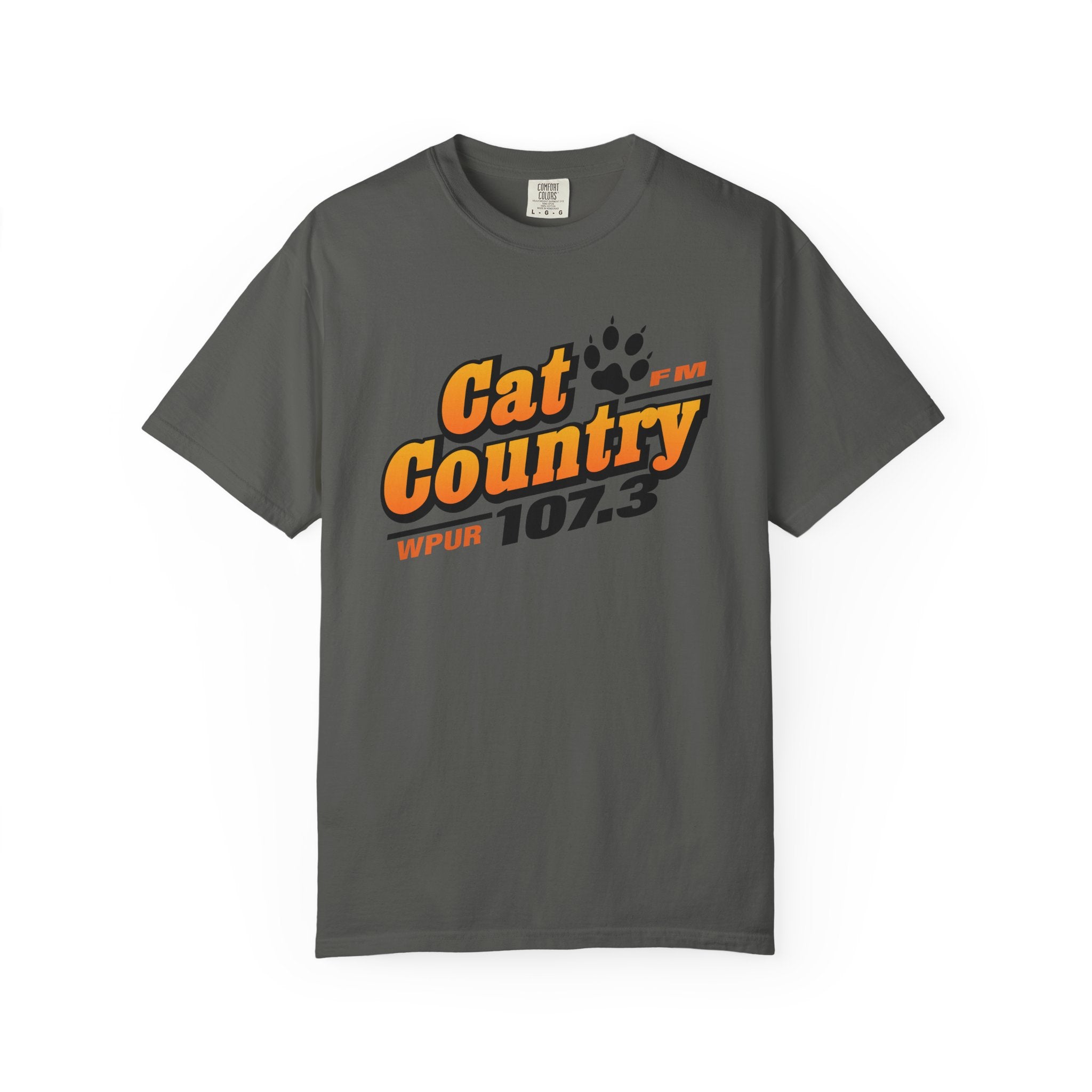 Cat Country 107.3 Unisex Garment-Dyed T-shirt