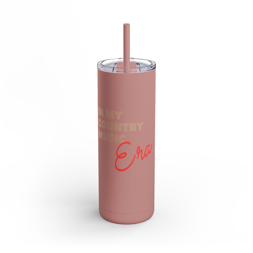 Country Music Era Skinny Matte Tumbler