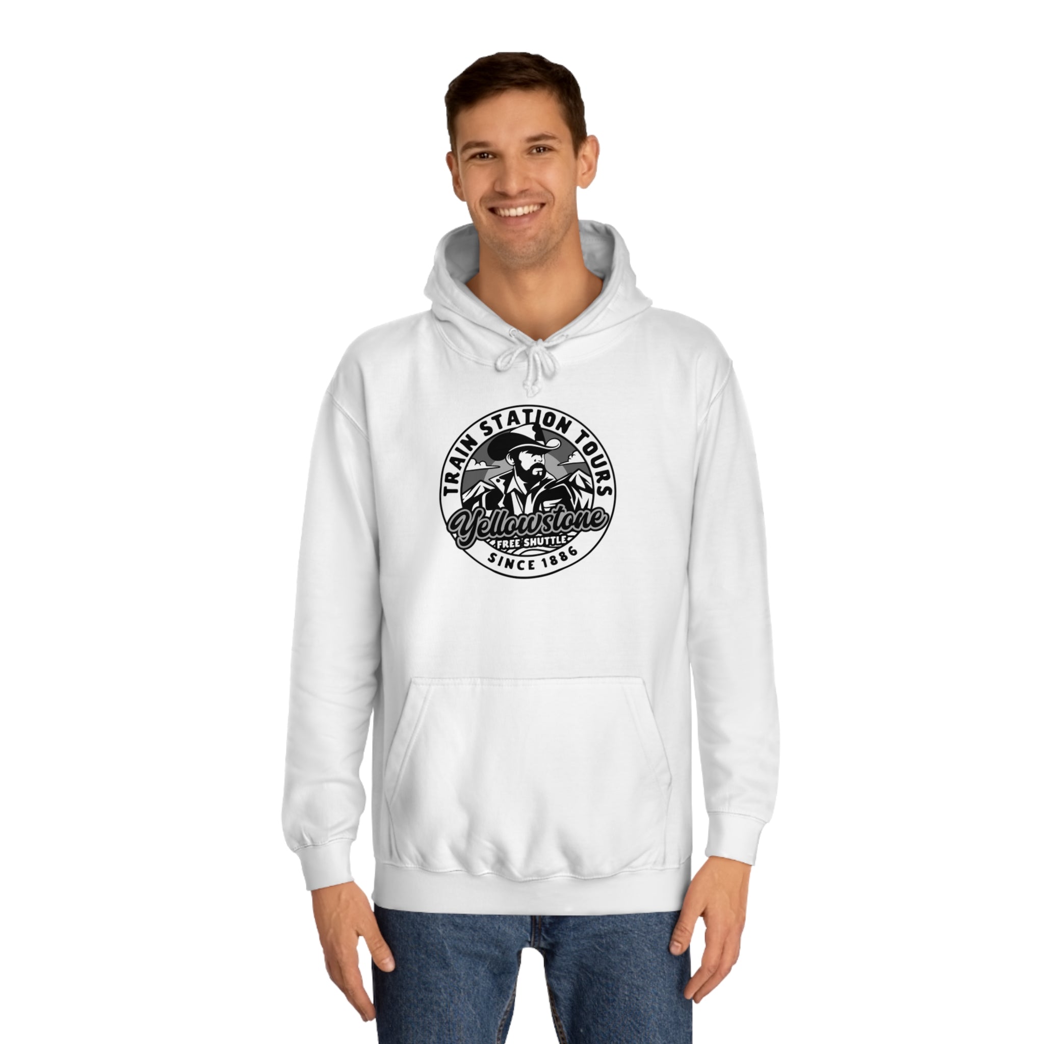 Yellowstone Train Station Tours Hoodie