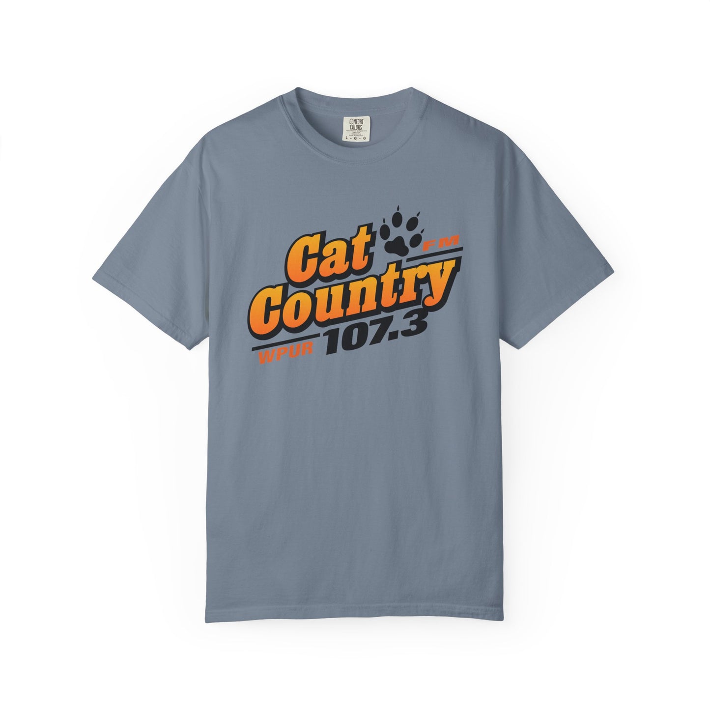 Cat Country 107.3 Unisex Garment-Dyed T-shirt