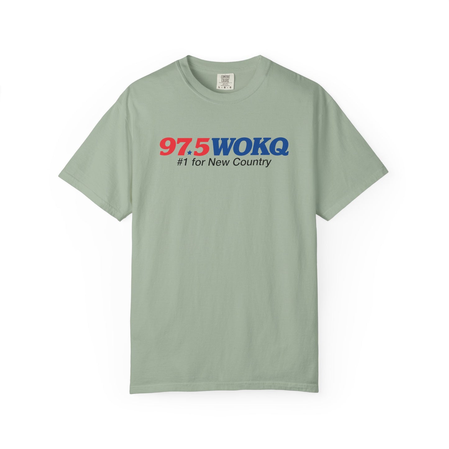 97.5 WOKQ Unisex Garment-Dyed T-shirt