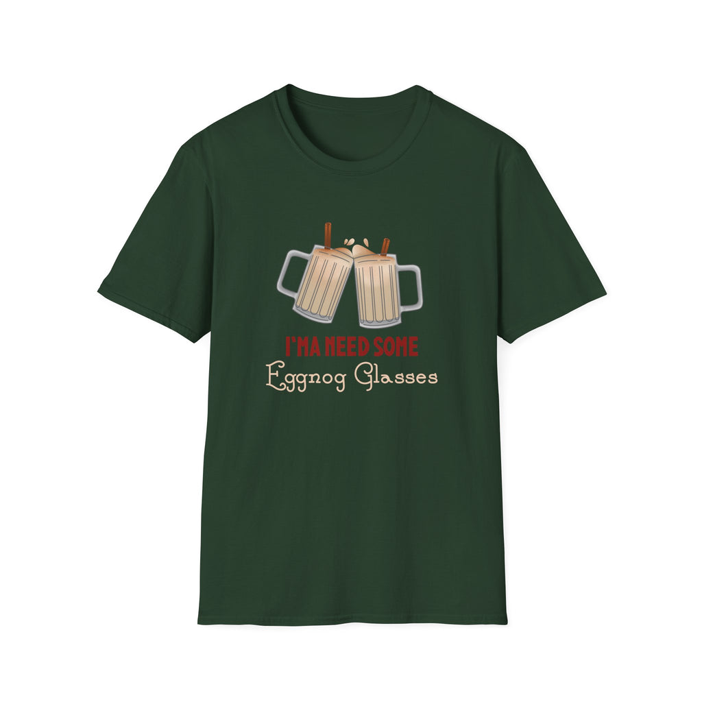 Eggnog Glasses T-Shirt