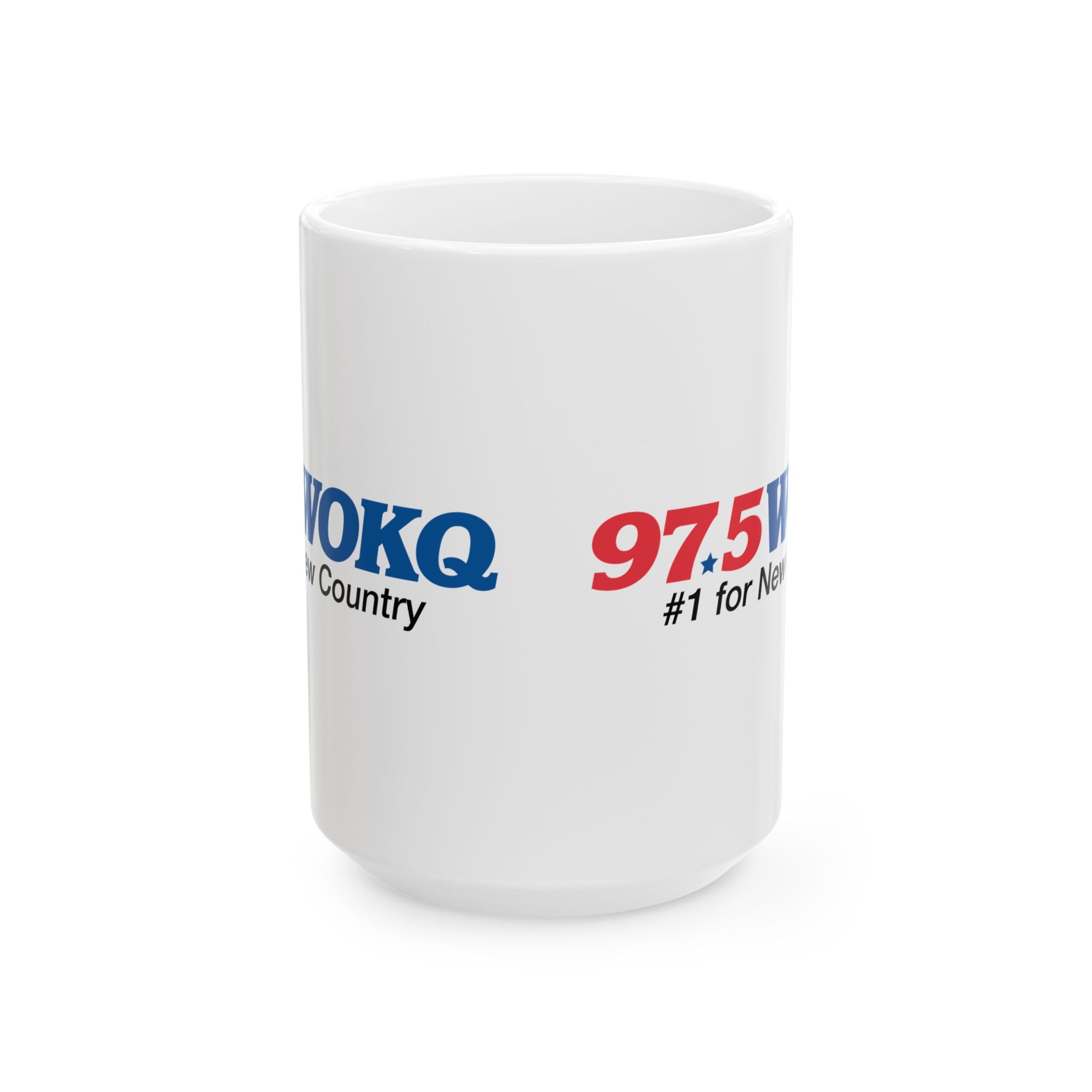 97.5 WOKQ Ceramic Mug, (11oz, 15oz)