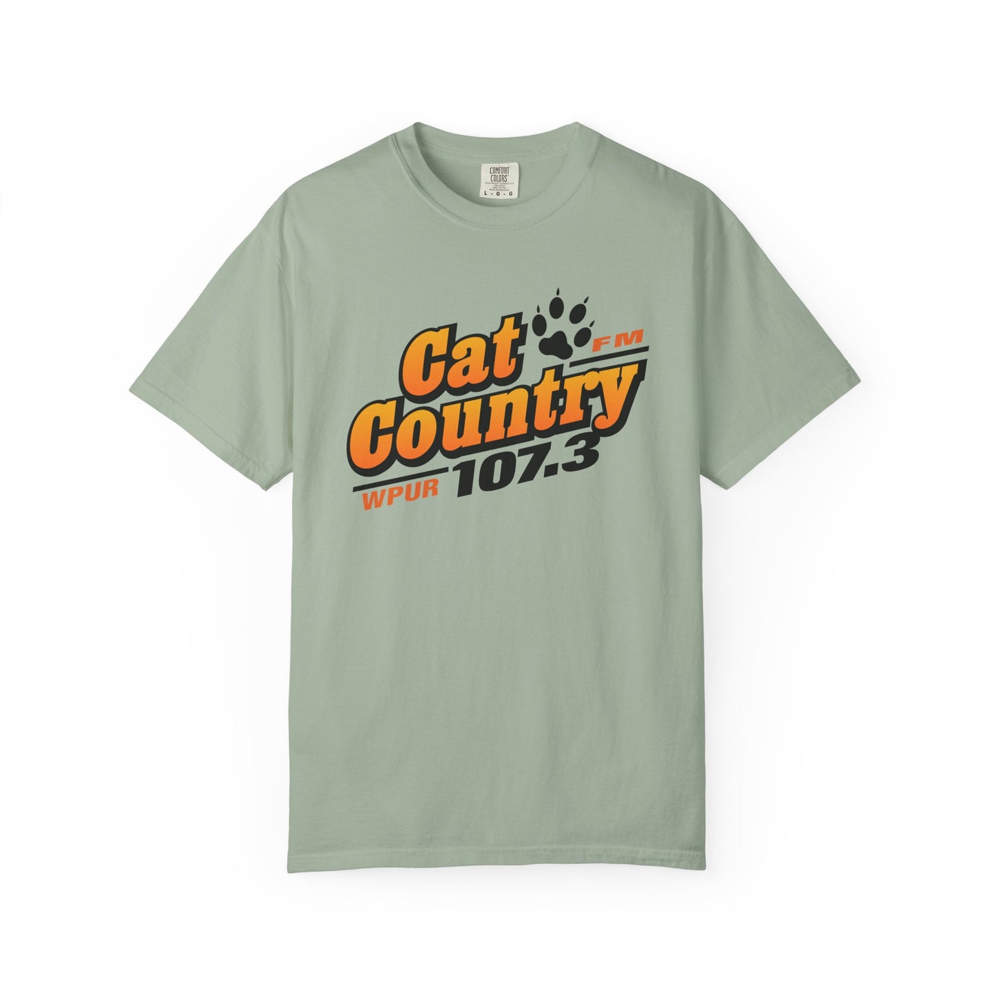 Cat Country 107.3 Unisex Garment-Dyed T-shirt
