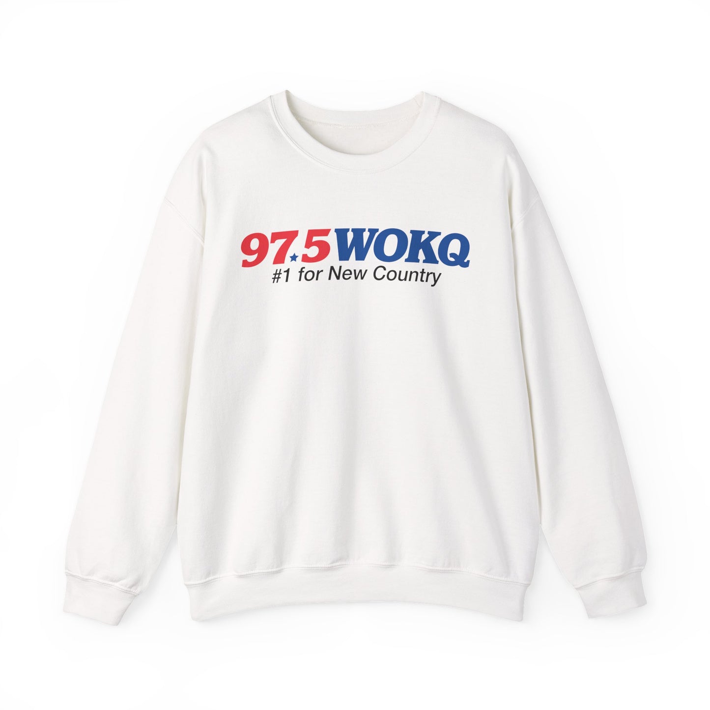 97.5 WOKQ Unisex Heavy Blend™ Crewneck Sweatshirt