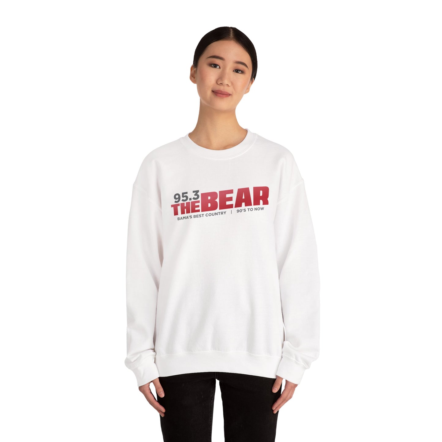 WFFN 95.3 The Bear Unisex Heavy Blend™ Crewneck Sweatshirt