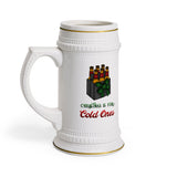 Christmas Is for Cold Ones Beer Stein Mug