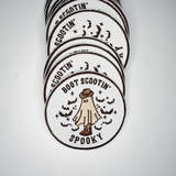 3" Boot Scootin' Spooky - Embroidered Hat Patch