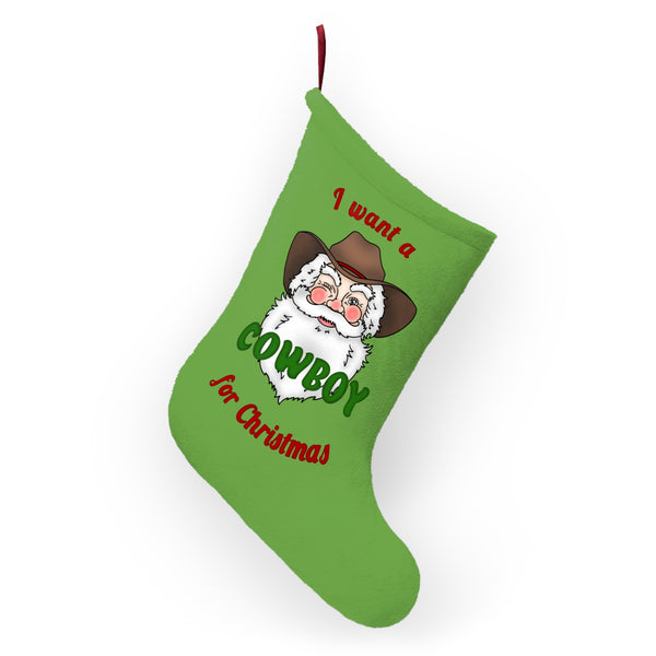 Cowboy Christmas Stocking