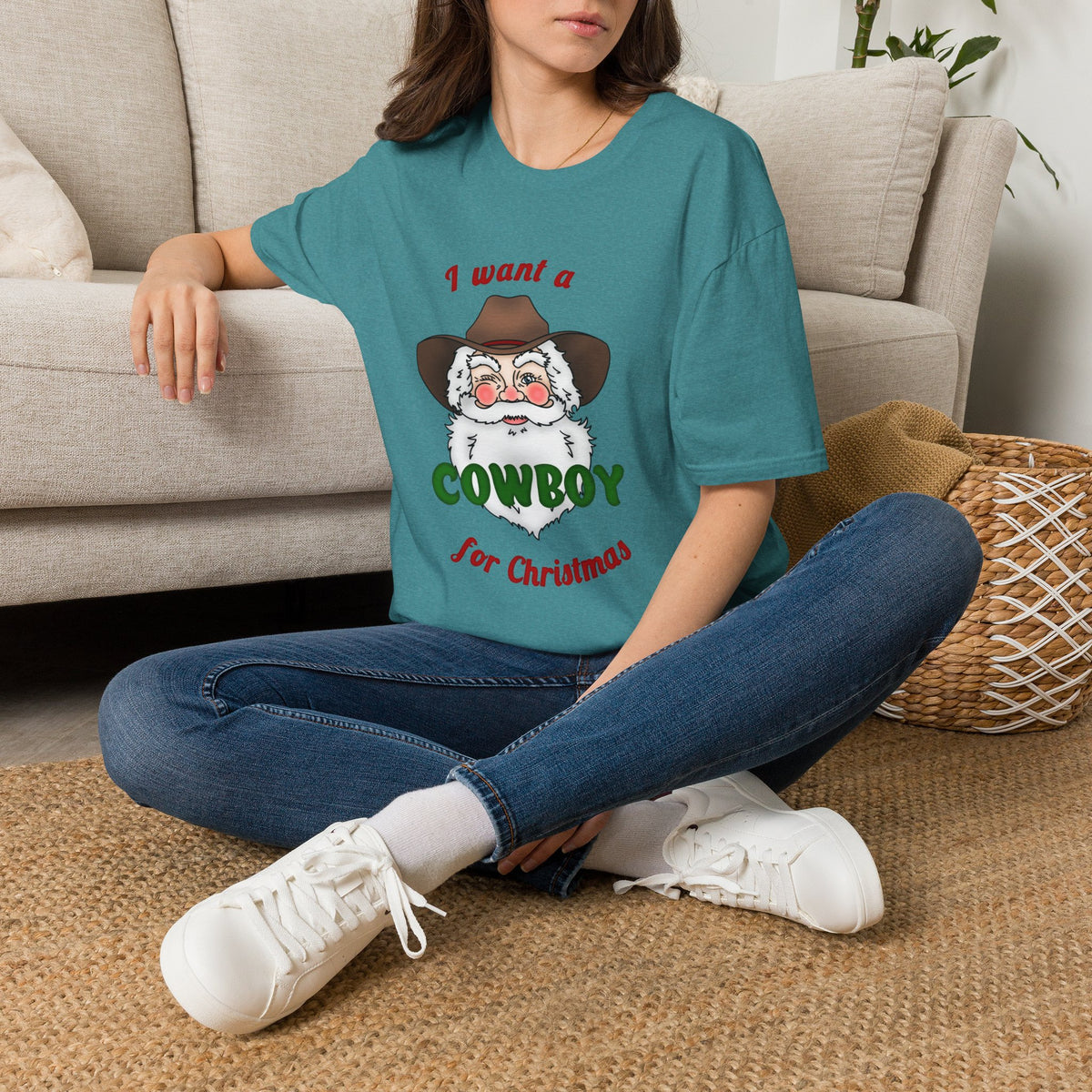 Cowboy Christmas T-Shirt