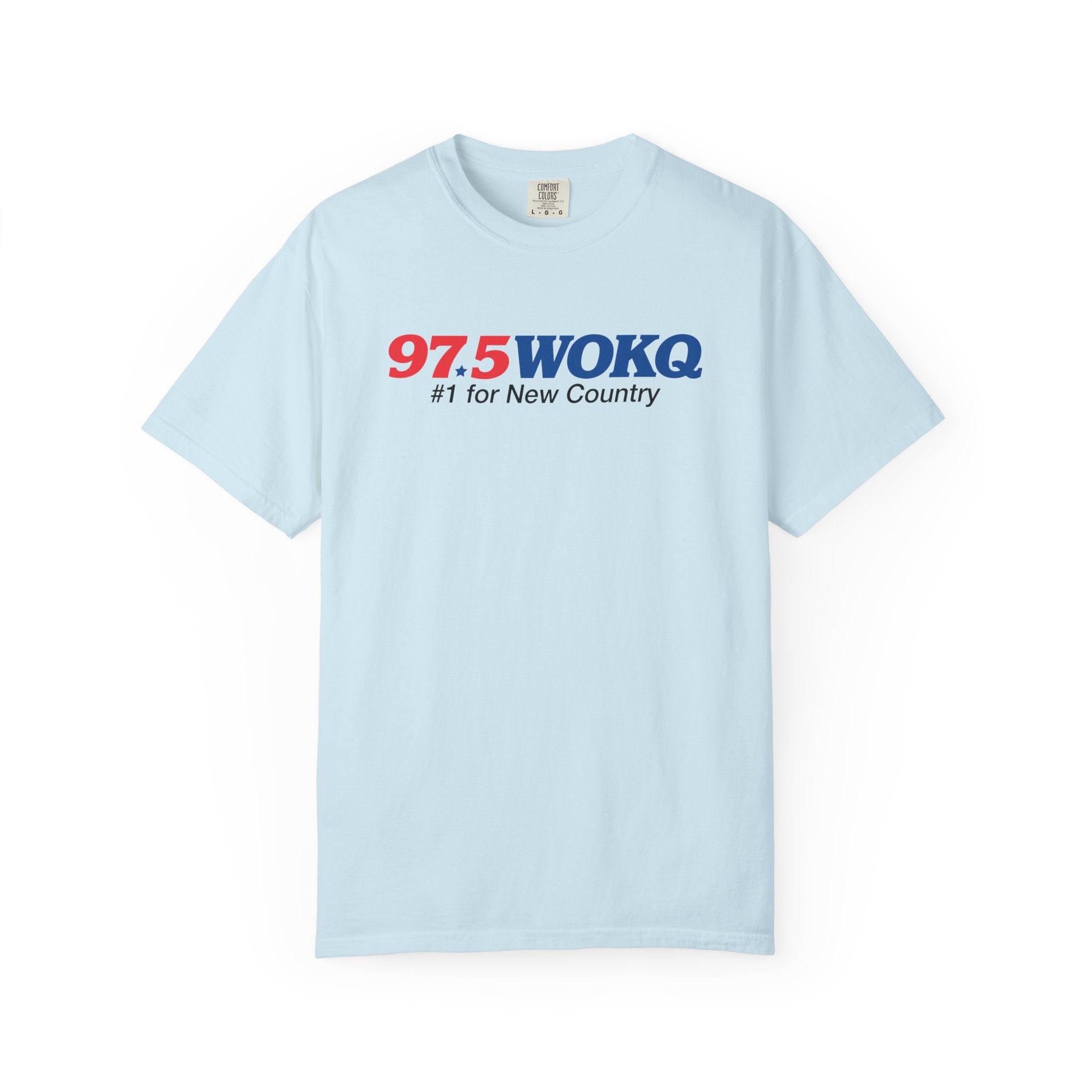 97.5 WOKQ Unisex Garment-Dyed T-shirt