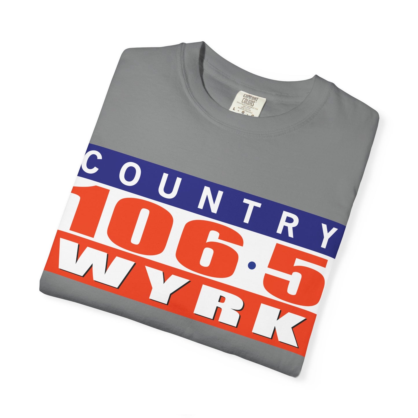 Country 106.5 WYRK Unisex Garment-Dyed T-shirt