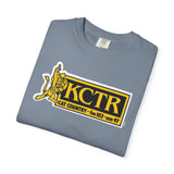Retro Cat Country 102.9 KCTR Unisex Garment-Dyed T-shirt
