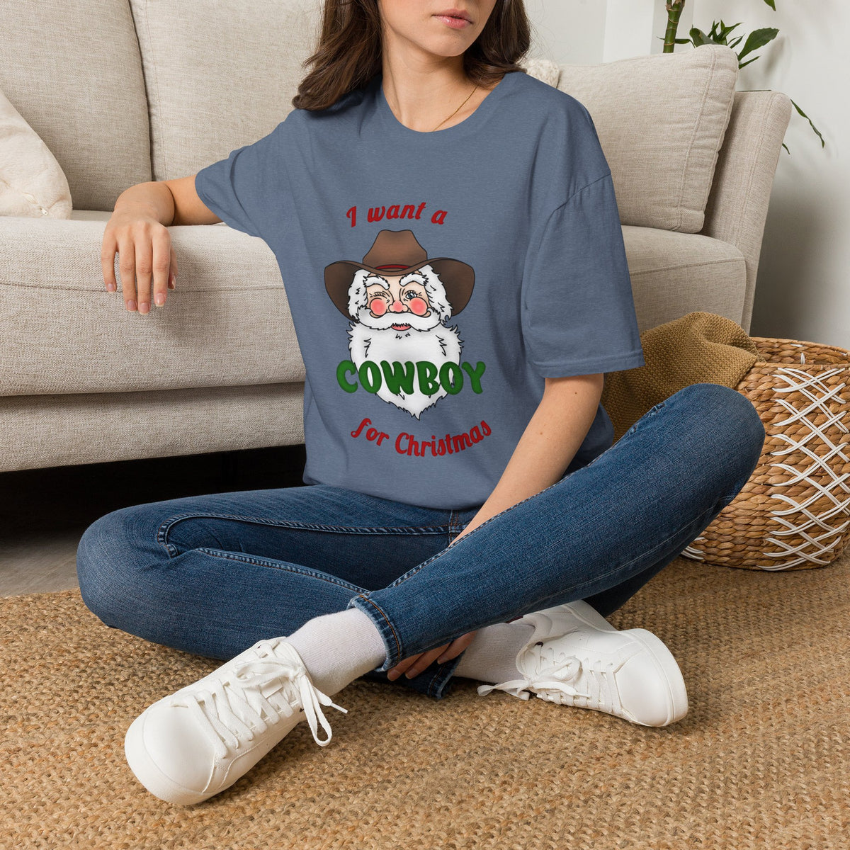 Cowboy Christmas T-Shirt