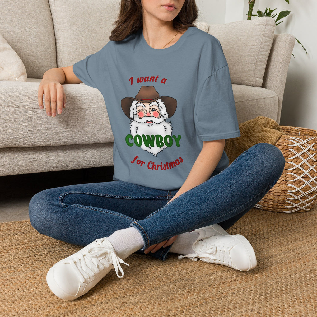 Cowboy Christmas T-Shirt