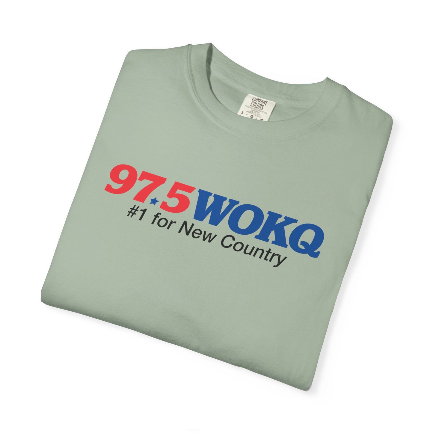 97.5 WOKQ Unisex Garment-Dyed T-shirt