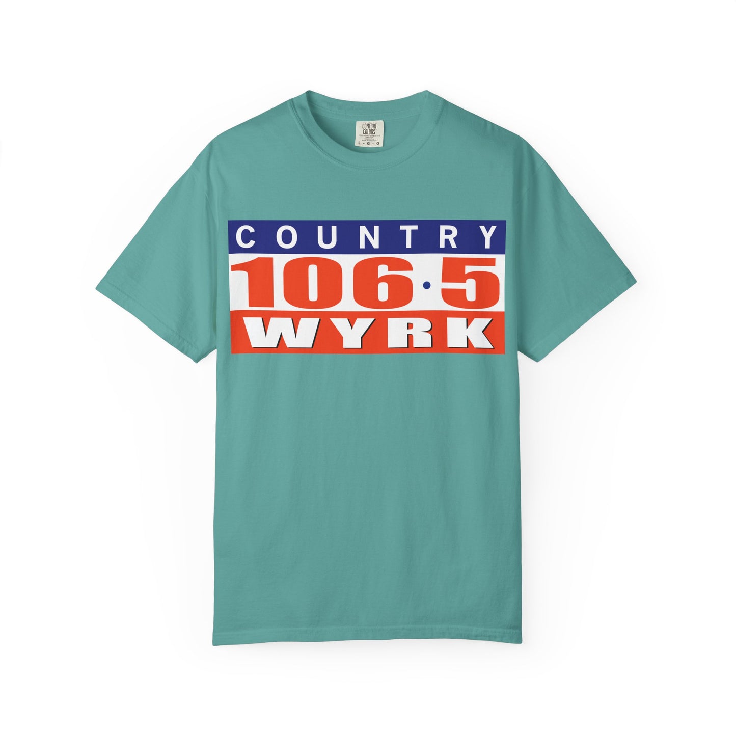 Country 106.5 WYRK Unisex Garment-Dyed T-shirt