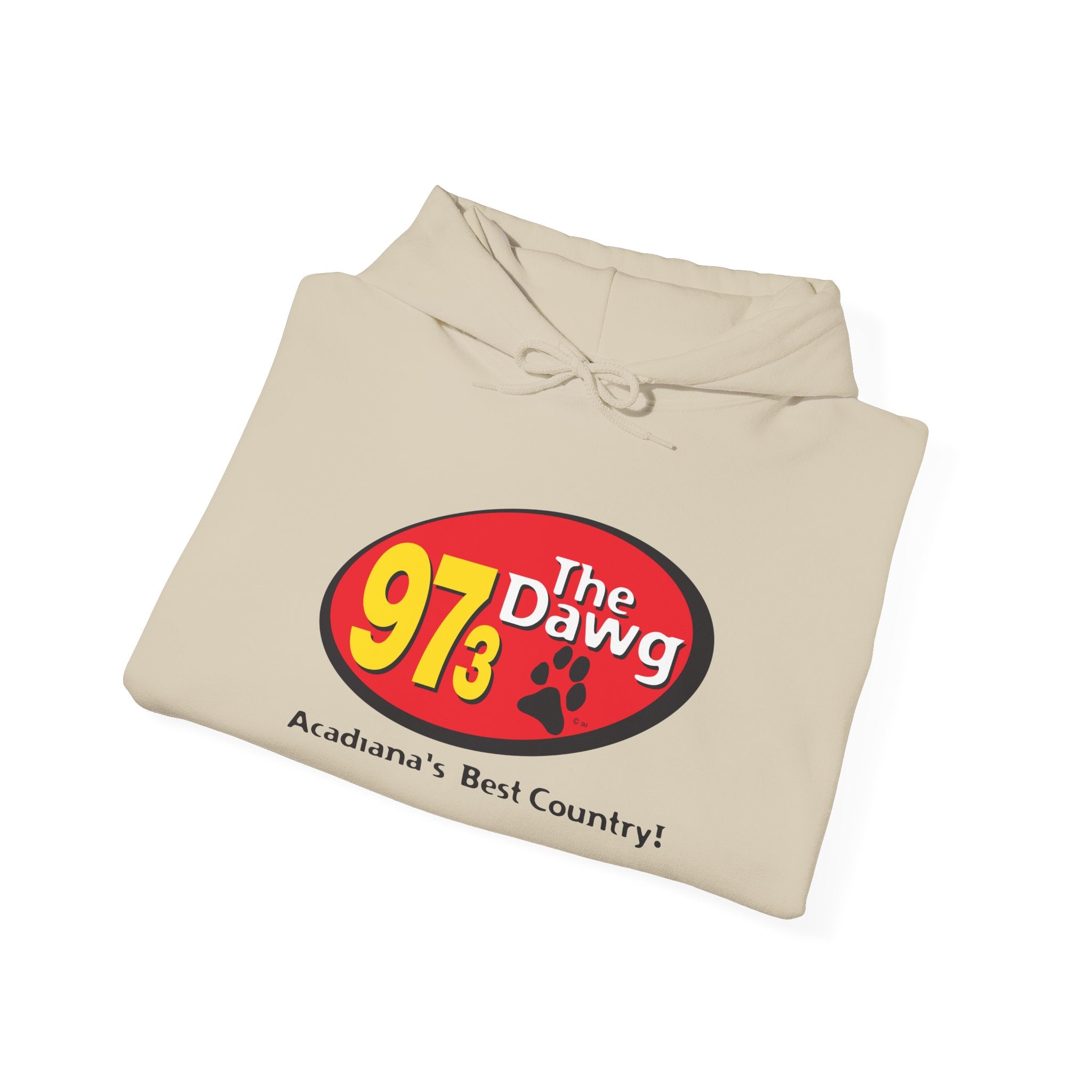 97.3 The Dawg Unisex Heavy Blend™ Hooded Sweatshirt